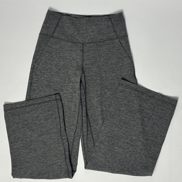 Lululemon Wide Leg Pants Size 6 Gray - Picture 1 of 6